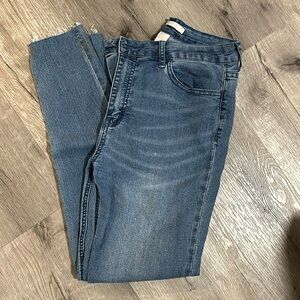 Forever 21 Raw hem Jean